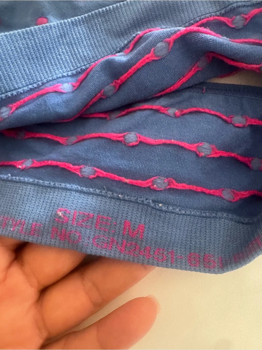 Girls Pack of 4  Seamless Bralette Tops - Pink, Hot Pink, Navy size M